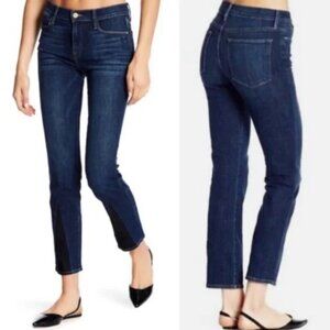 NWT FRAME Le High Straight Leg Dark Wash Jeans